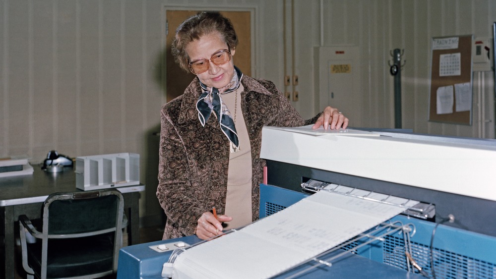 Katherine Johnson in lab