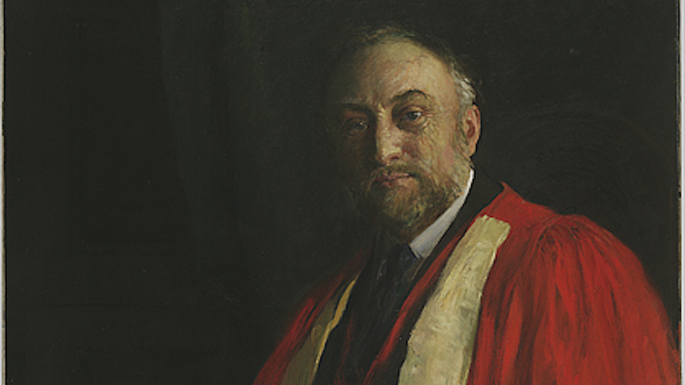 Portrait of astronomer Edward Charles Pickering