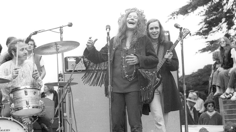 Janis Joplin and Big Brother & The Holding Company perform