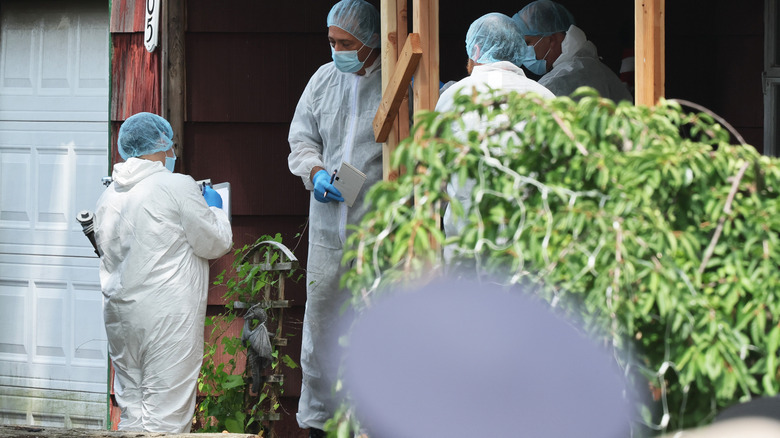 evidence being removed from Rex Heuermann's home