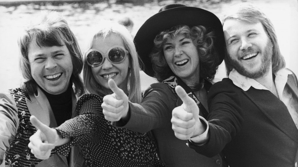 ABBA after winning Eurovision, 1974