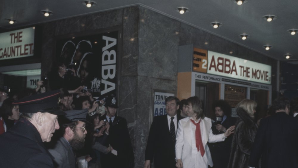 Björn at the premiere of ABBA the movie