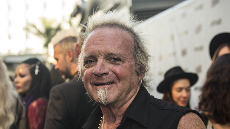 Joey Kramer smiling