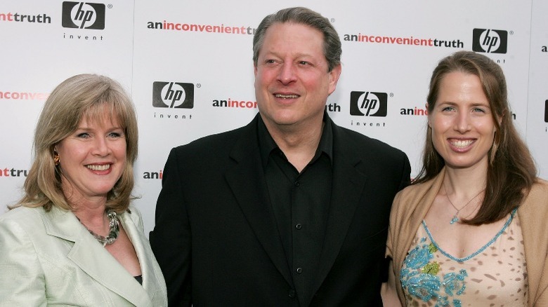 Photo of Al Gore and family