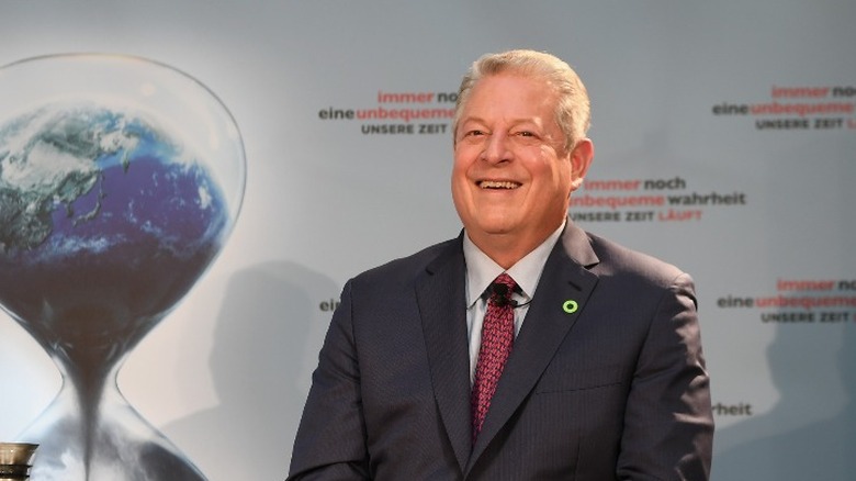 Al Gore laughing