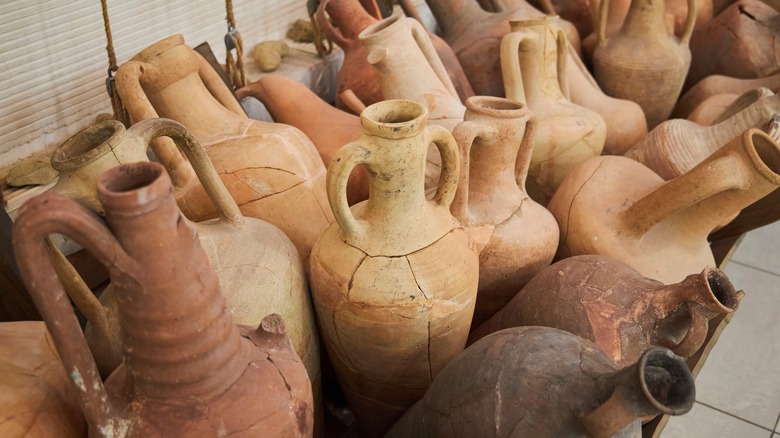 ancient wine jugs