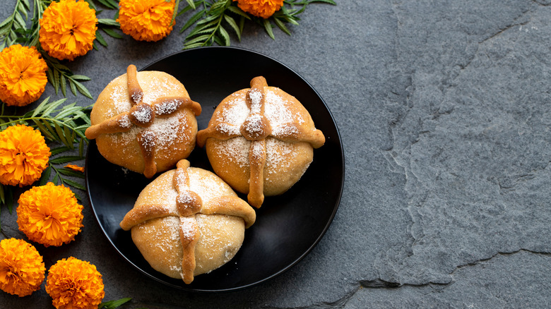 Bread baked for All Souls' Day