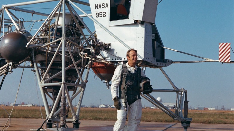 Shepard during Apollo 14 mission training