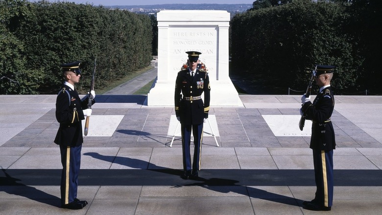 Changing of the Guard at the Tomb of the Unknown Soldier