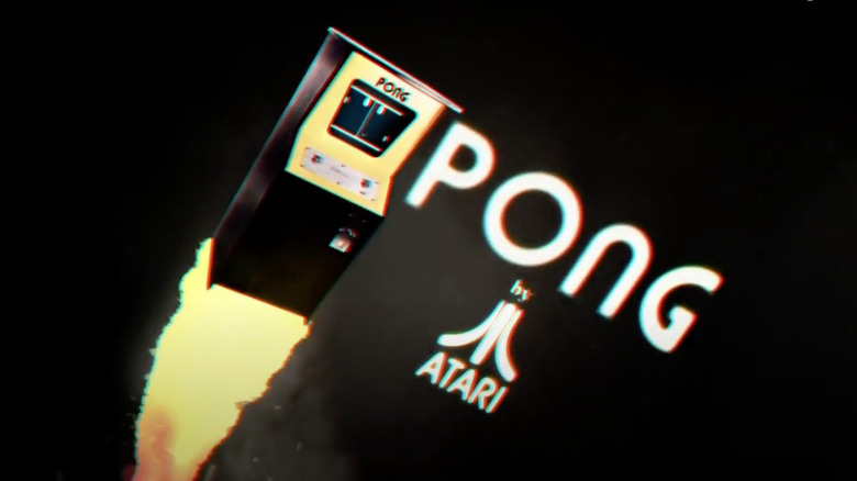 Pong, the classic Atari game