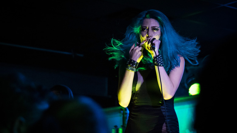 Diamante on stage