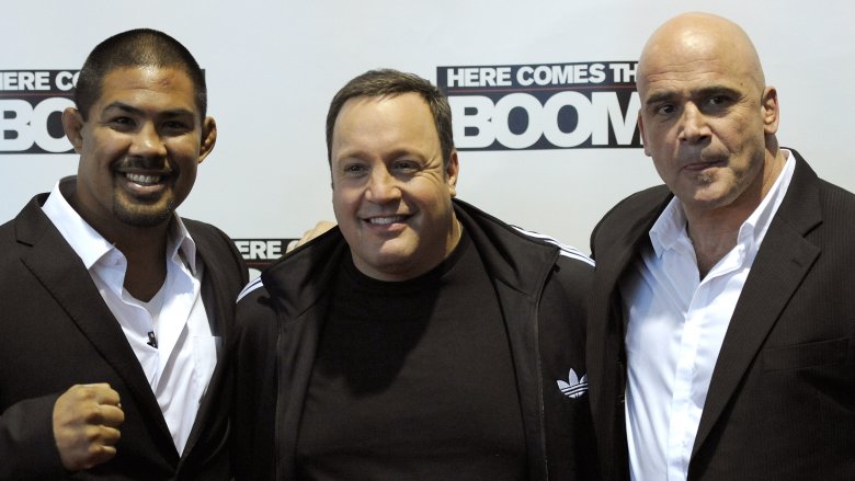 Mark Munoz, Kevin James and Bas Rutten