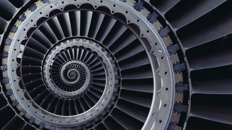 spiral staircase from above