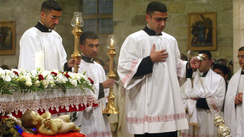 Catholic mass a the church