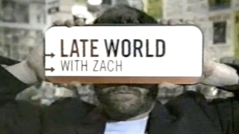 late world with zach galifianakis logo on tv