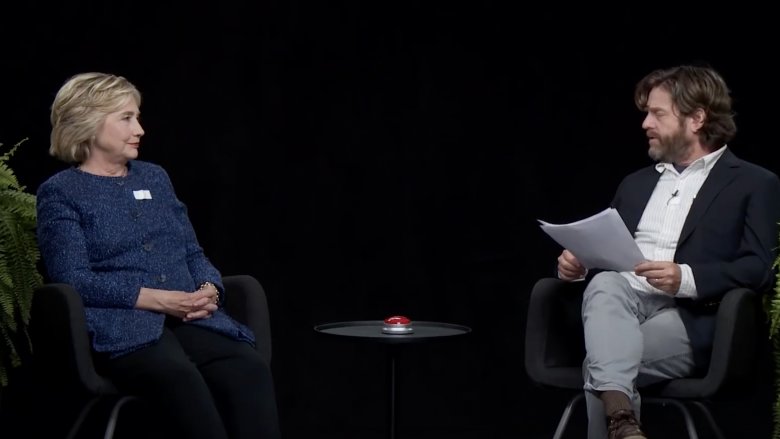 hillary clinton interviewed by zach galifianakis