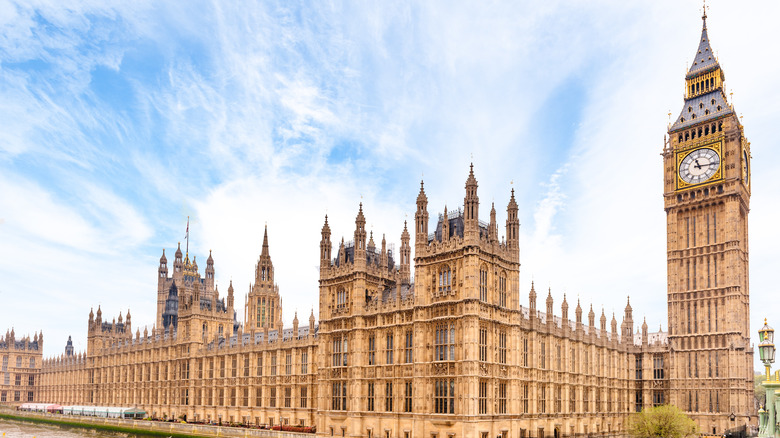 Houses of parliament westminster