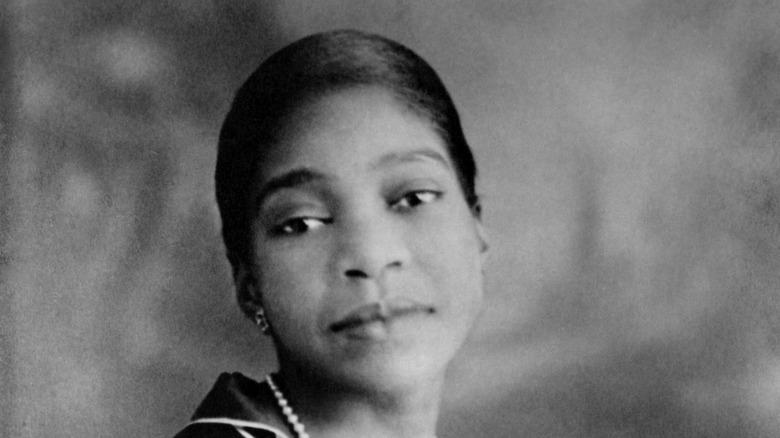 Bessie Smith around 1920 smiling softly