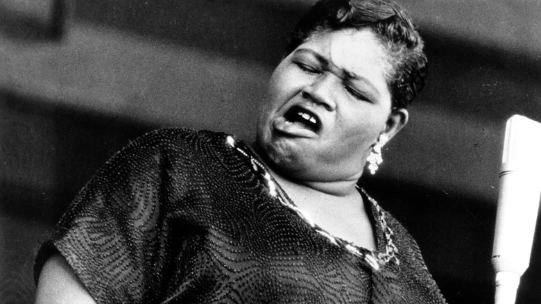 Big Mama Thornton making face