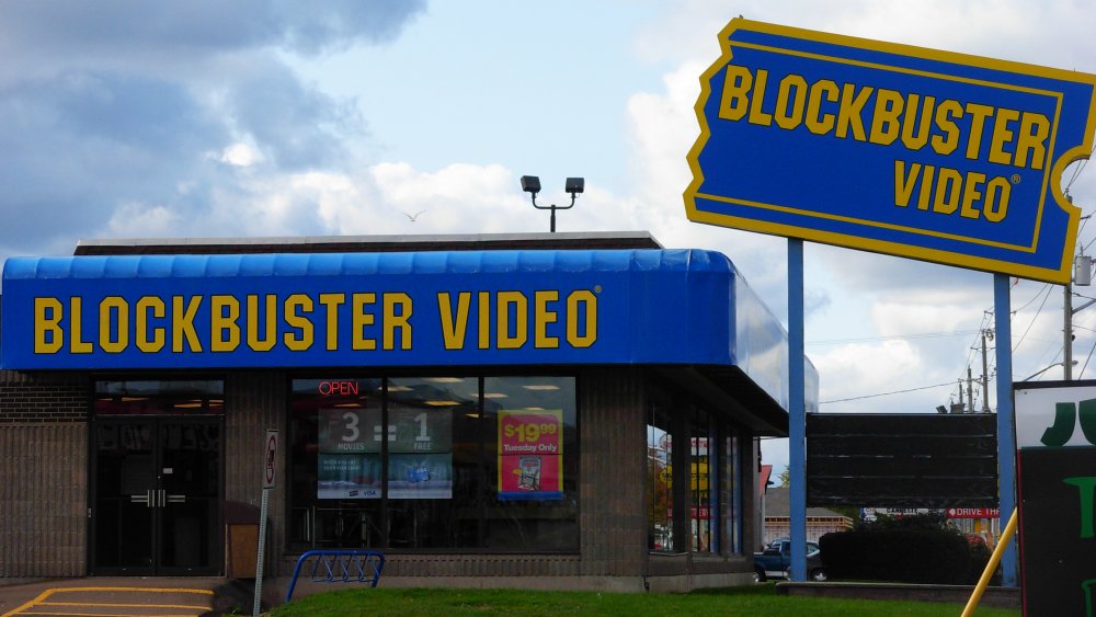 A Blockbuster in Moncton, New Brunswick in 2008