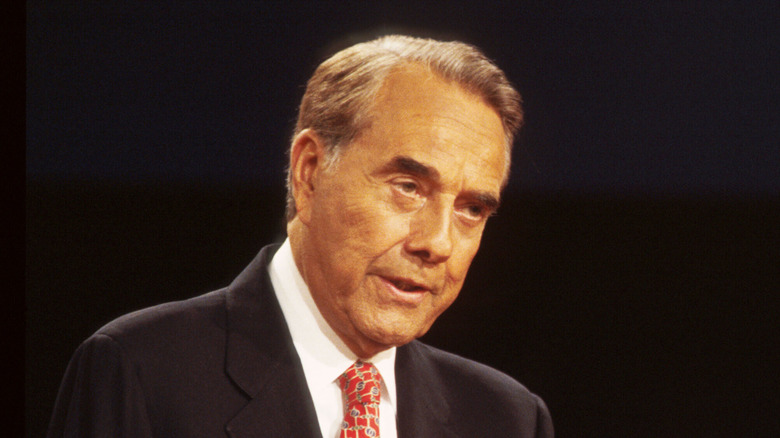 Bob Dole speaking at debate