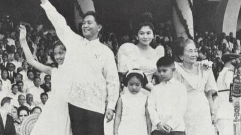 bongbong marcos as a young boy