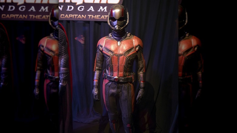 Ant-Man suit on display