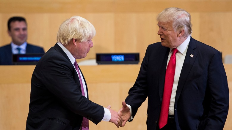 Boris Johnson and Donald Trump