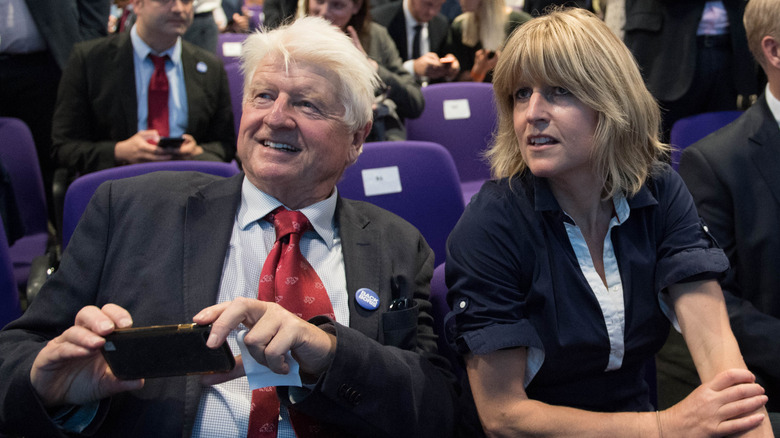 Boris Johnson's dad and sister