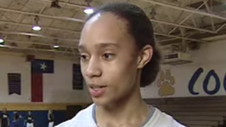 Brittney Griner as a teenager