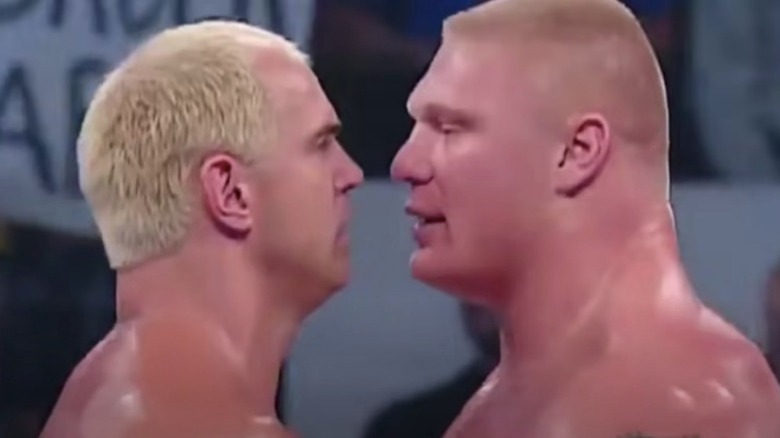 Hardcore Holly and Brock Lesnar