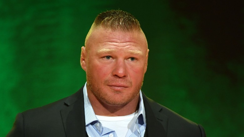 Brock Lesnar at event