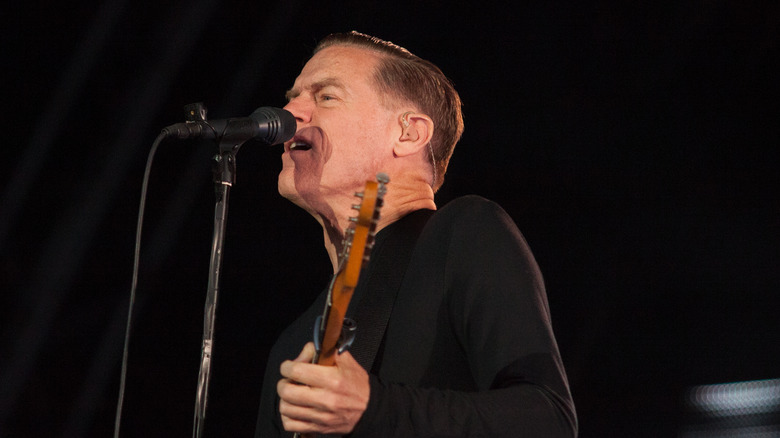 Bryan Adams at a concert 