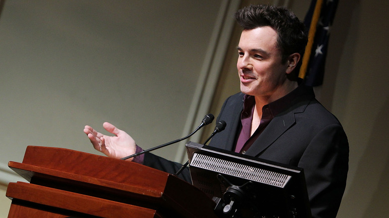 Seth Macfarlane podium Library of Congress