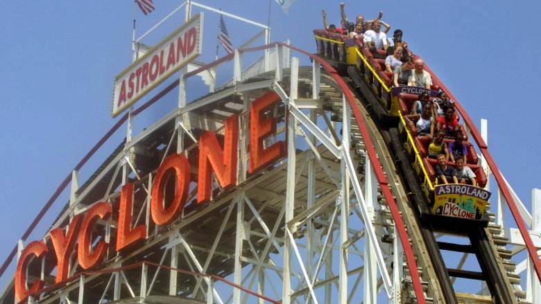 cyclone roller coaster