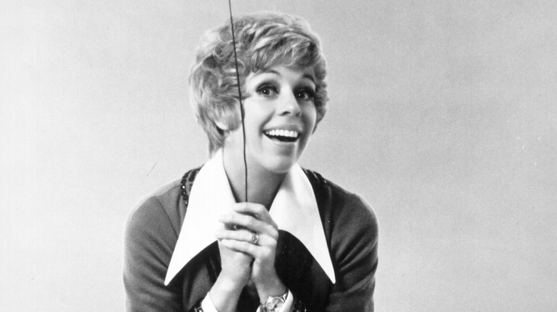 Young Carol Burnett smiling