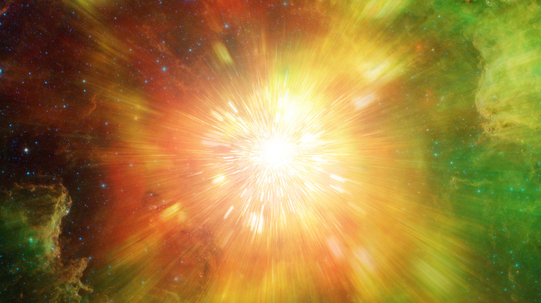 space explosion