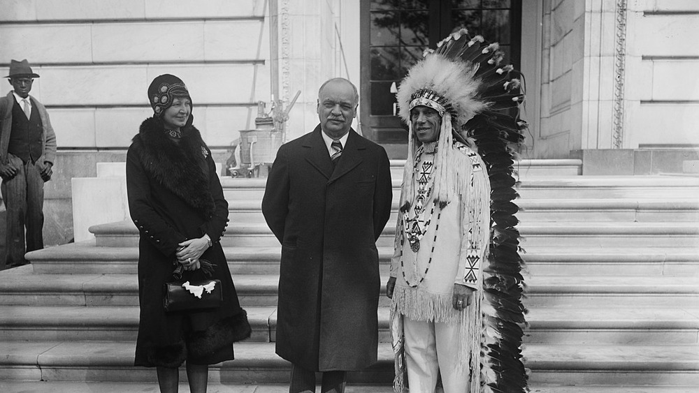 Charles Curtis and Native American 