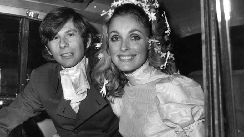 roman polanski and sharon tate smiling 