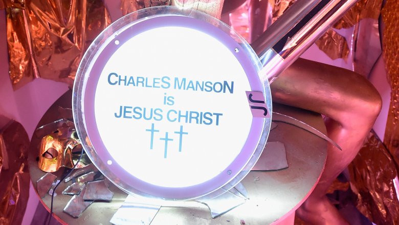 charles manson is jesus christ artwork