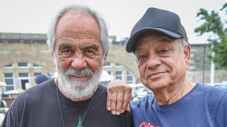 Tommy Chong and Cheech Marin present day