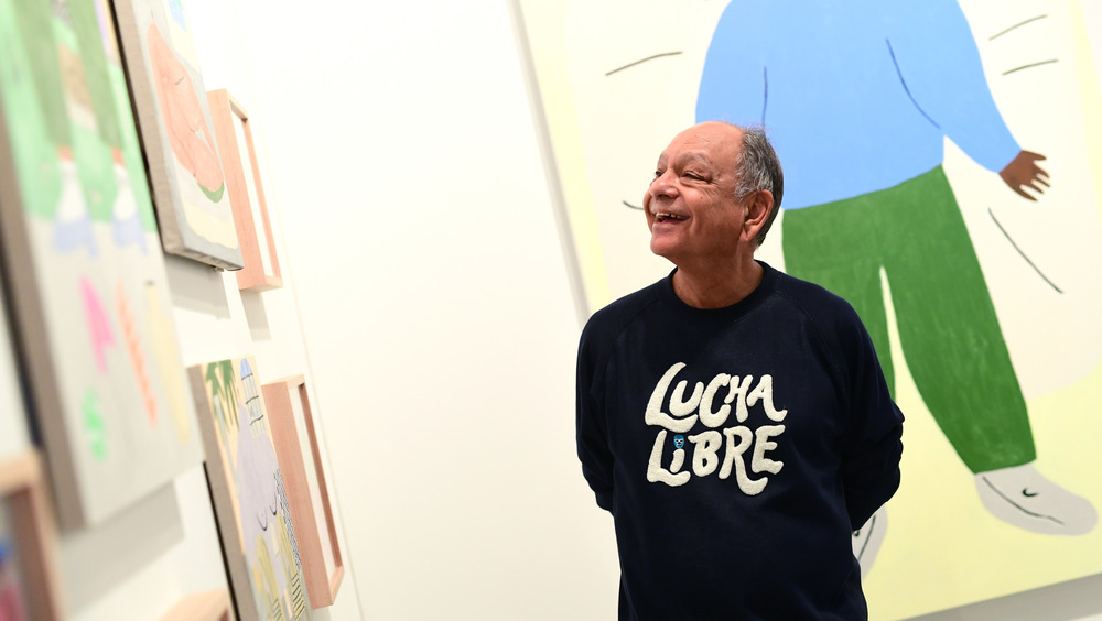 Cheech MArin in his art center