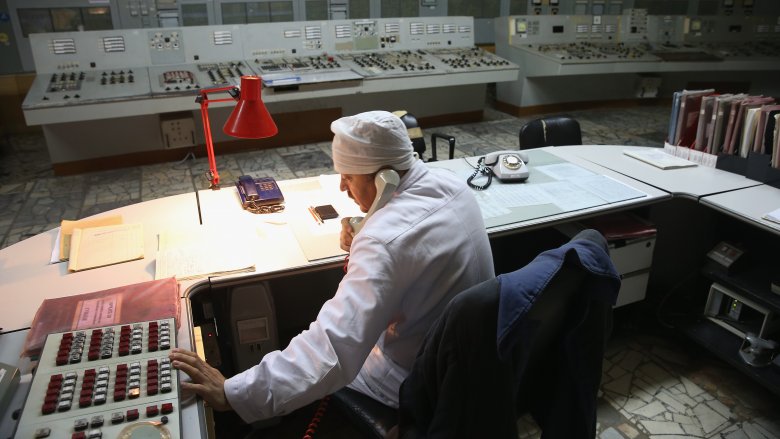 Chernobyl control room