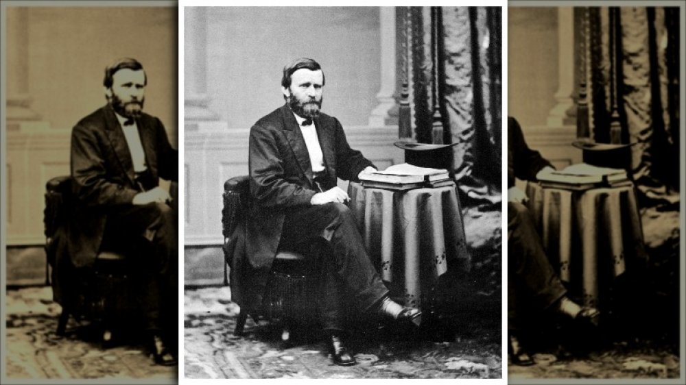 portrait of Ulysses S. Grant by Mathew Brady