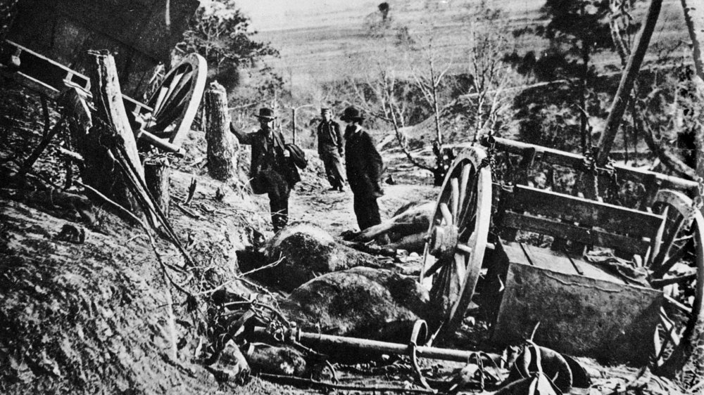 Second Battle of Fredericksburg, American Civil War, 1863 (1955). 'The Aftermath of Sedgwick's Assault on Marye's Heights, (May 3, 1863)'.