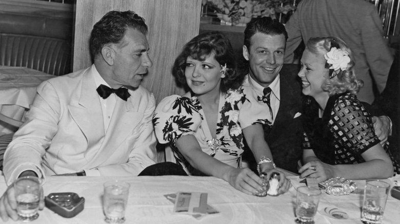 Charles Ruggles, Clara Bow, Rex Bell, and Toby Wing