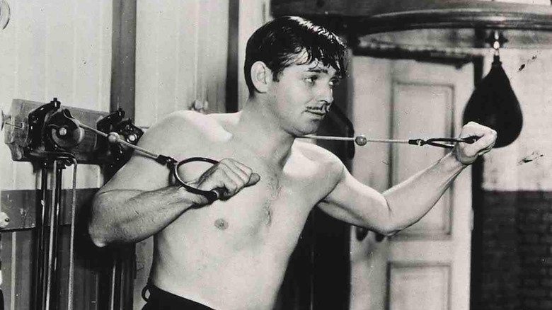 Clark Gable boxing