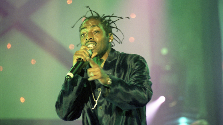 Coolio on stage at MOBO Awards