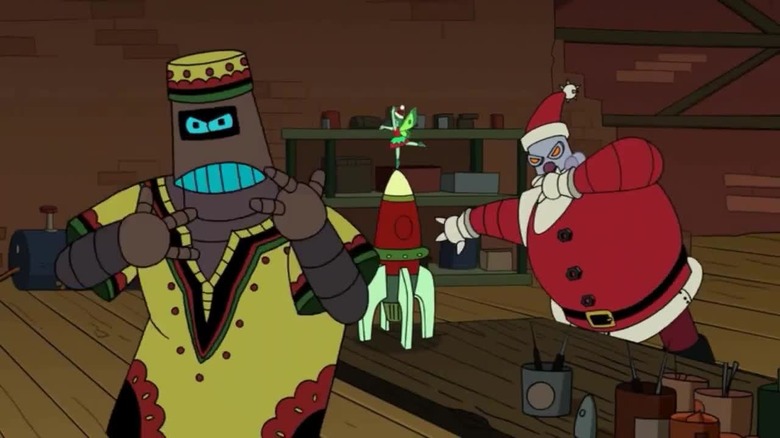 Kwanzaa-bot in Futurama