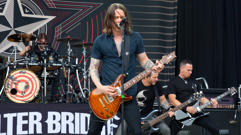 Alter Bridge performing live